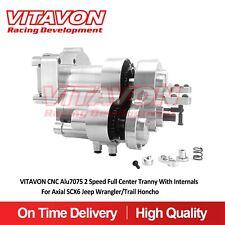 Vitavon CNC Alu7075 2 Speed Full Center Tranny With Internals For SCX6