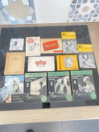 Lot dépliants pour appareil - lot,