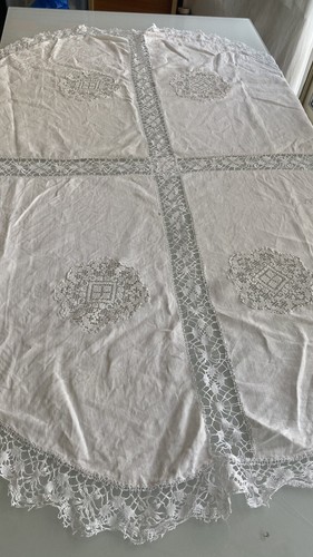 Nappe lin ovale - ovale,