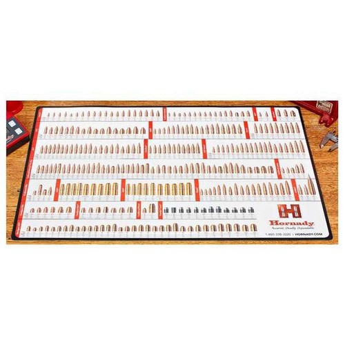 Hornady reloading counter mat - reloading,