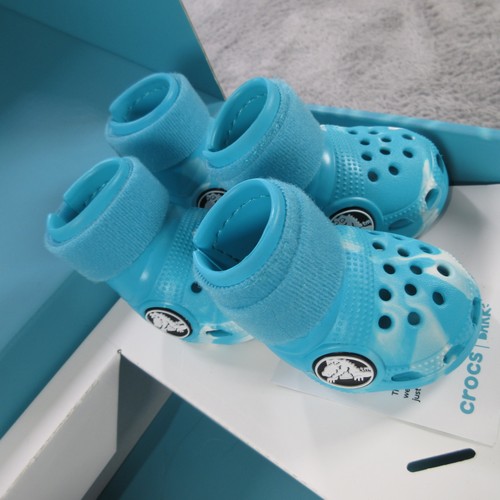Bark crocs blue - blue, dog