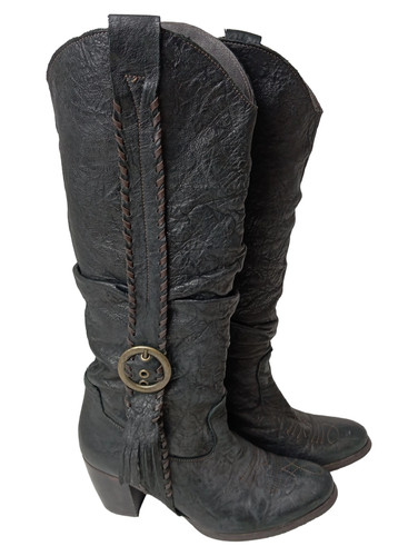 Spazio moda bottes femme noir - moda,
