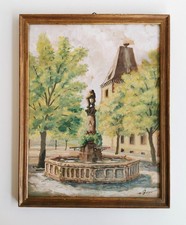 Tableau ancien Munster signé
