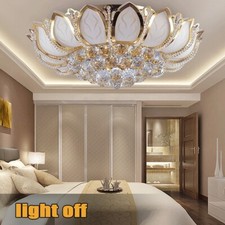 23.5" Large Crystal Chandelier