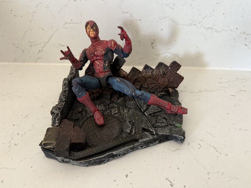 Figurine spiderman battle - figurine,