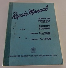 Workshop Manual / Workshop Manual Ford Anglia 100E / etc. | Status 1953 - 1959