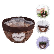  Couffin Osier Pot Fleur A