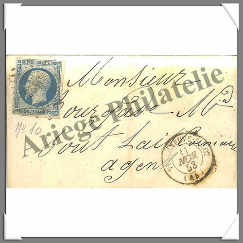 Lettre villeneuve sur lot - -,