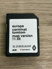 CARTE SD GPS TOMTOM EUROPE POUR RENAULT SCENIC 3 LAGUNA 3 CLIO 3, 259E91603R