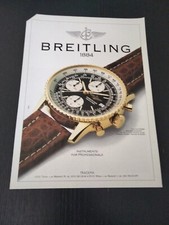 1991 BREITLING OLD NAVITIMER GOLD CHRONOGRAPH VINTAGE WATCH PUB WATCH ERA