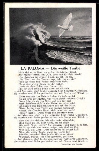 Paloma la colombe - paloma,