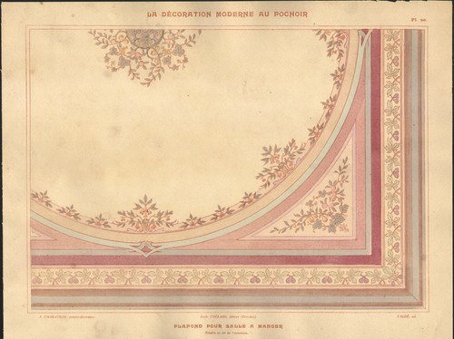 1900 grande lithographie art - 1900,