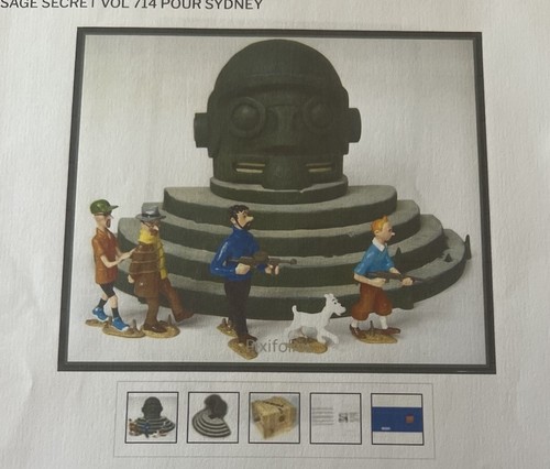 Moulinsart vol 714 pour sydney - 714,