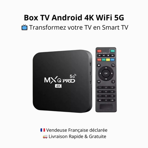 Box android uhd wifi 5g - box, 4k