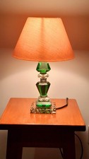 LAMPE Jacques Adnet En Cristal