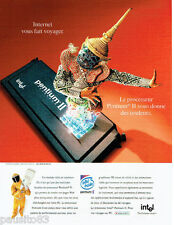 1998 ADVERTISING 125 Intel Inside Processor Pentium II PC
