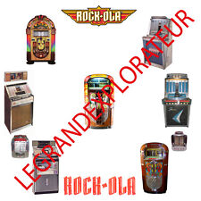 Ultimate Rock-Ola Jukebox Owner Repair Service Manual & schematics  820 on DVD