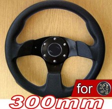 300mm VOLANT Tuning Noir pour