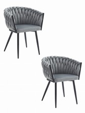 Fauteuil ORION - velours gris