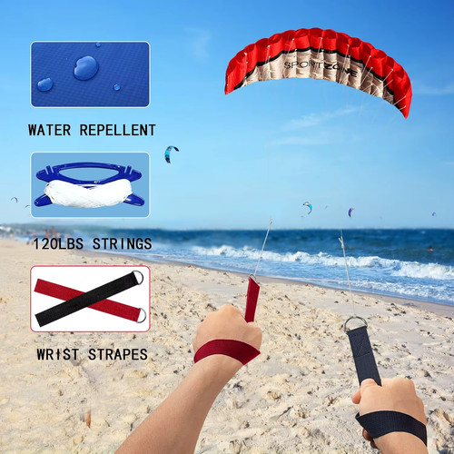Cerf volant parafoil 5m - parafoil, 2.5m