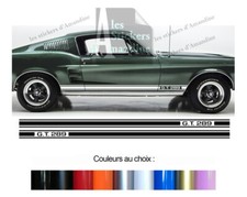 2 X BANDE BAS DE CAISSE POUR FORD MUSTANG GT289 AUTOCOLLANT STICKER AUTO BD601-8