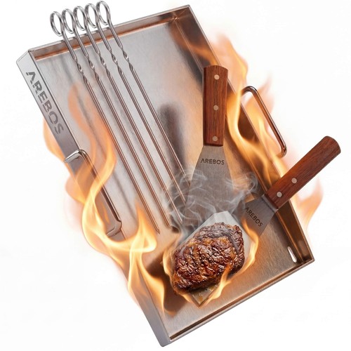 Arebos plancha inox - inox, cm