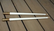 Baguettes de tambour anciennes