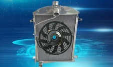 Aluminum radiator + FAN FOR Ford Model A 1930 1931 30 31