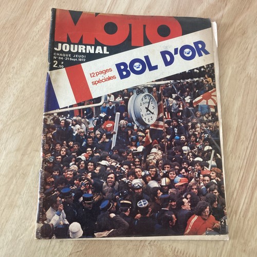 Moto journal 1972 bol - n°, 84