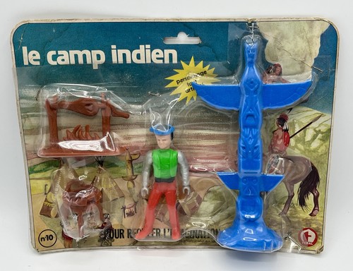 Camp indien figurine - camp,