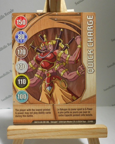 Bakugan card quick charge - bakugan,