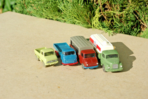Wiking lot 4 - lot, camions