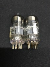 MATCHED PAIR Toshiba JAPAN 6DJ8 ECC88 Vintage AUDIO Vacuum Tubes TESTED 8.9024
