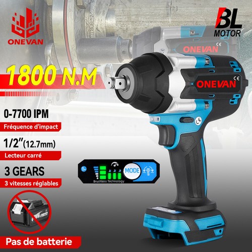 18v boulonneuse choc - 18v, sans