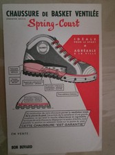 buvard chaussure de basket