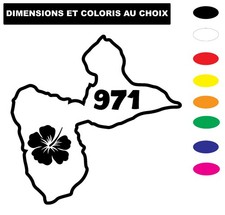 Sticker autocollant Guadeloupe