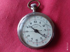 Chronographe de sport. Montre de  Gousset SUISSE.  Rare. Fonctionne