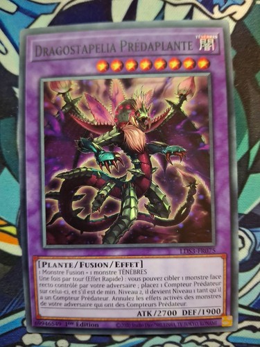 Carte oh dragostapelia - yu-gi-oh,