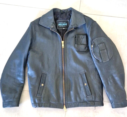 Blouson cuir armée air - blouson,