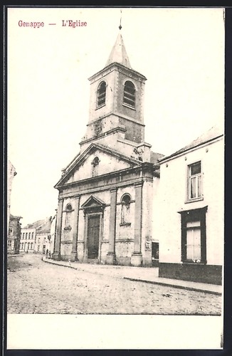Cpa genappe eglise - genappe,, l´eglise