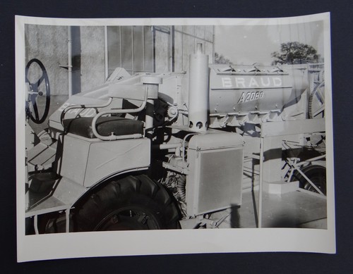 Vintage photo braud - braud, combine