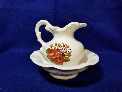 Moy porcelain pitcher and - moy,
