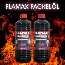 2 X 1L Flamax Huile à Torche