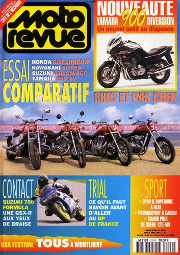 Moto revue 3140 yamaha - revue, xj