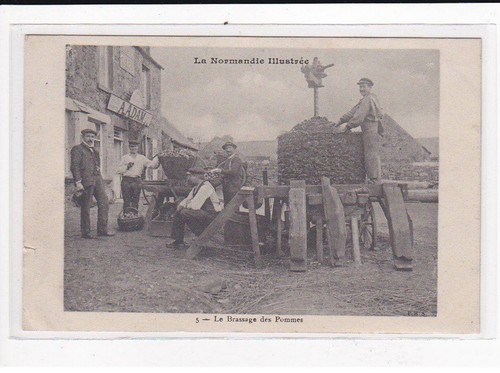 Brassage des pommes - des,