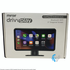 Miroir Drivvplay Portable Wireless CarPlay & Android Auto Display 5'' Touch Scre