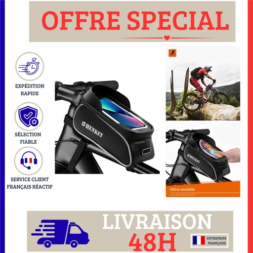 Sacoche cadre vélo - cadre,