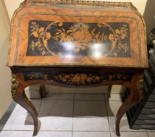 Secrétaire  pente marqueterie fabrication Napoléon 3