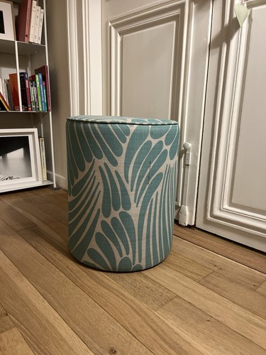 Soldes pouf cylindre - soldes, toile