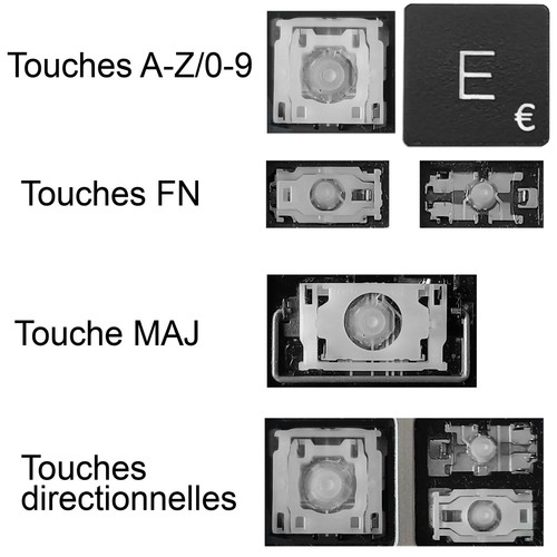 Touche clavier pour hp - pour,